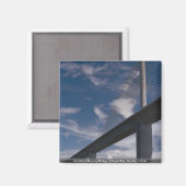 Aimant Sunshine Skyway Bridge, Tampa Bay, Floride, États- (Recto/Verso)