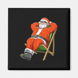 Aimant Sunthing Santa Noël en juillet Fête Hawaïenne Sa