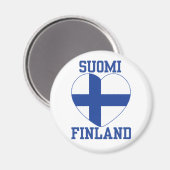 Aimant SUOMI FINLAND (Recto/Verso)