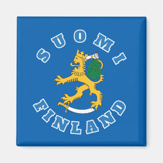 Aimant Suomileijona - Suomi-Finland - jäääkaappimagneetti