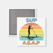 Aimant SUP ASAP Stand Up Paddling (Recto/Verso)