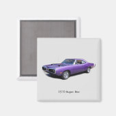 Aimant Super Bee 1970 (Recto/Verso)