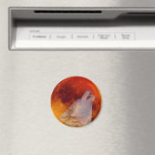Aimant Super Blood Wolf Moon 2019 (In Situ (Lave-vaisselle))