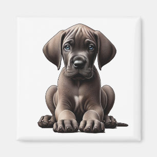 Aimant Super Chiot Danse