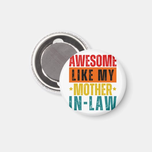 Aimant Super Comme Ma belle-mère (Recto/Verso)