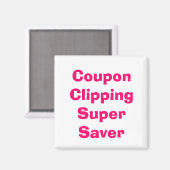 Aimant Super Économiseur de coupon (Recto/Verso)