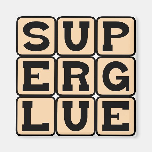Aimant Super Glue, Colle Miracle (Devant)