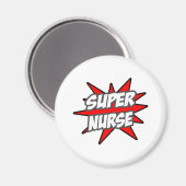 Aimant Super infirmière (Recto/Verso)