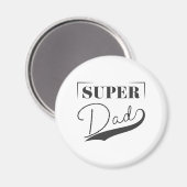 Aimant Super papa (Recto/Verso)