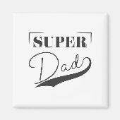 Aimant Super papa (Devant)