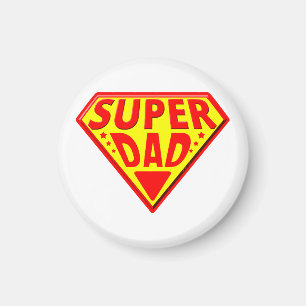 Aimant Super Papa - Bonne Fête des pères