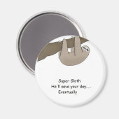 Aimant Super Sloth Hero (Recto/Verso)