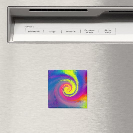 Aimant Super spirale spirale Abstraite (In Situ (Lave-vaisselle))