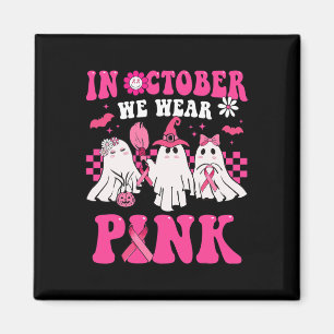 Aimant Super Wear Pink Breast Cancer Guerrier mignon Fant