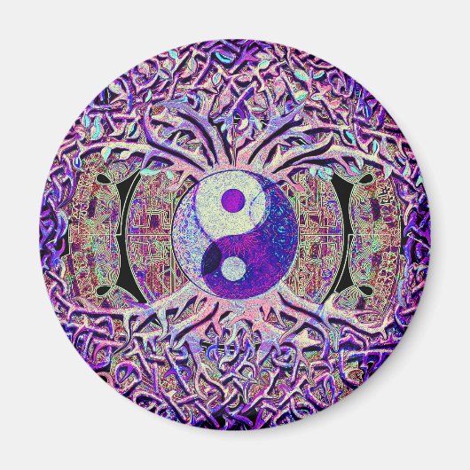 Aimant Super Yin Yang Tree (Devant)
