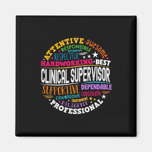 Aimant Superbe Cadeau d'Appréciation pour Superviseur Cli