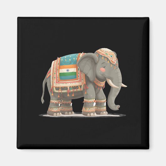 Aimant Superbe Costume Éléphant Pour Garçons Et Filles (Devant)