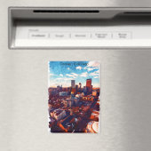 Aimant Superbe vue de Denver Colorado City (In Situ (Lave-vaisselle))