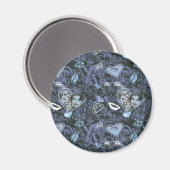 Aimant Supergirl Coeurs et lèvres Motif (Recto/Verso)