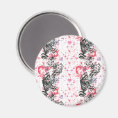 Aimant Supergirl Collage Motif (Recto/Verso)