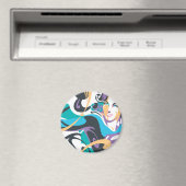 Aimant Supergirl Color Splash Swils 1 (In Situ (Lave-vaisselle))