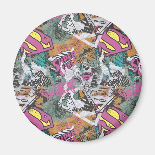 Aimant Supergirl Comic Capers Pattern 10 (Devant)