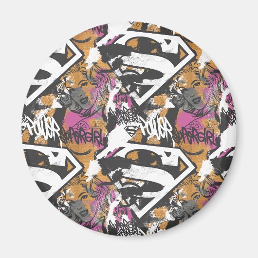 Aimant Supergirl Comic Capteurs Motif 3 (Devant)