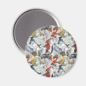 Aimant Supergirl Comic Capteurs Motif 9 (Recto/Verso)