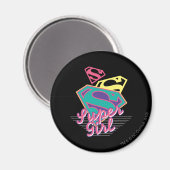 Aimant Supergirl Cursive (Recto/Verso)
