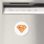 Aimant Supergirl Far-Out Logo (In Situ (Lave-vaisselle))