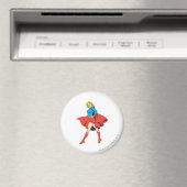 Aimant Supergirl frappe un poteau (In Situ (Lave-vaisselle))