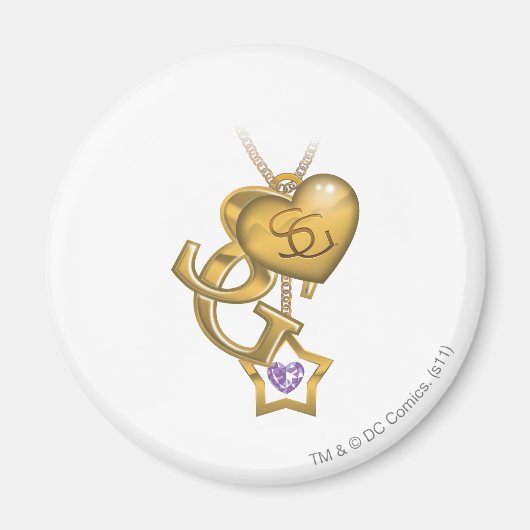 Aimant Supergirl Gold Locket (Devant)