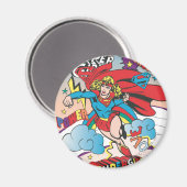 Aimant Supergirl Love Conquise (Recto/Verso)