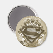 Aimant Supergirl Metropolis Ballet Brown (Recto/Verso)
