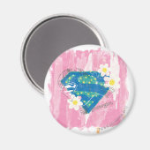 Aimant Supergirl pour Peace Pink (Recto/Verso)