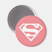 Aimant Supergirl Solid S-Shield (Recto/Verso)