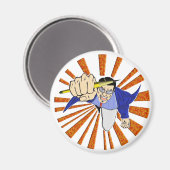 Aimant Superhero avec crayon (Recto/Verso)