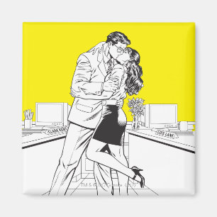 Aimant Superman Black and White 5