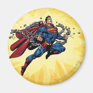 Aimant Superman brise les chaînes