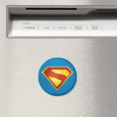 Aimant Superman Golden S Shield brillance (In Situ (Lave-vaisselle))