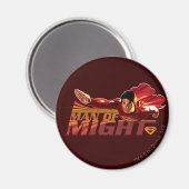 Aimant Superman Man of Might (Recto/Verso)