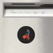 Aimant Superman regarde devant (In Situ (Lave-vaisselle))