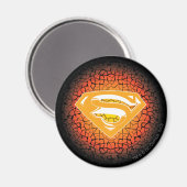 Aimant Superman Stylisé | Logo Crackle (Recto/Verso)