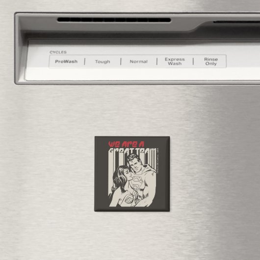 Aimant Superman Valentine's Day | We Are A Great Team (In Situ (Lave-vaisselle))