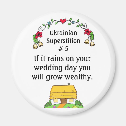 Aimant Superstitions ukrainiennes (Devant)