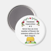 Aimant Superstitions ukrainiennes (Recto/Verso)