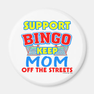 Aimant Support Bingo Maman