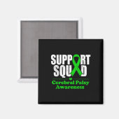 Aimant Support Cérébral Palsy Cp Mois de sensibilisation (Recto/Verso)