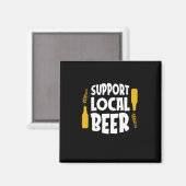 Aimant Support de la bière locale (Recto/Verso)