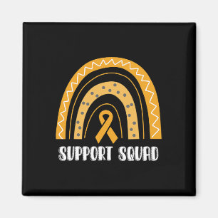 Aimant Support Escadron Orange Rainbow Ribbon RSD CRPS Aw